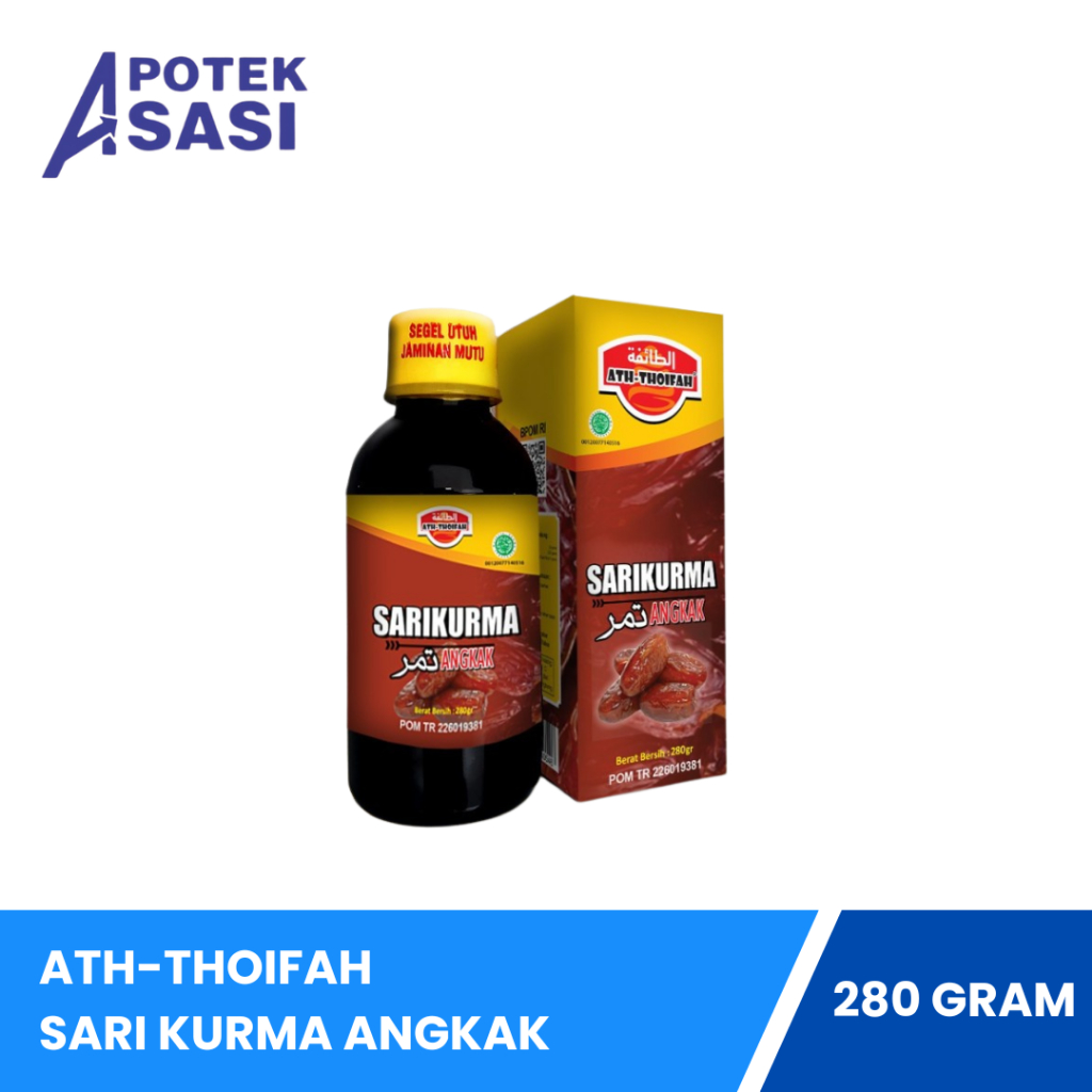 

Ath-Thoifah Sari Kurma Angkak - 280 Gram