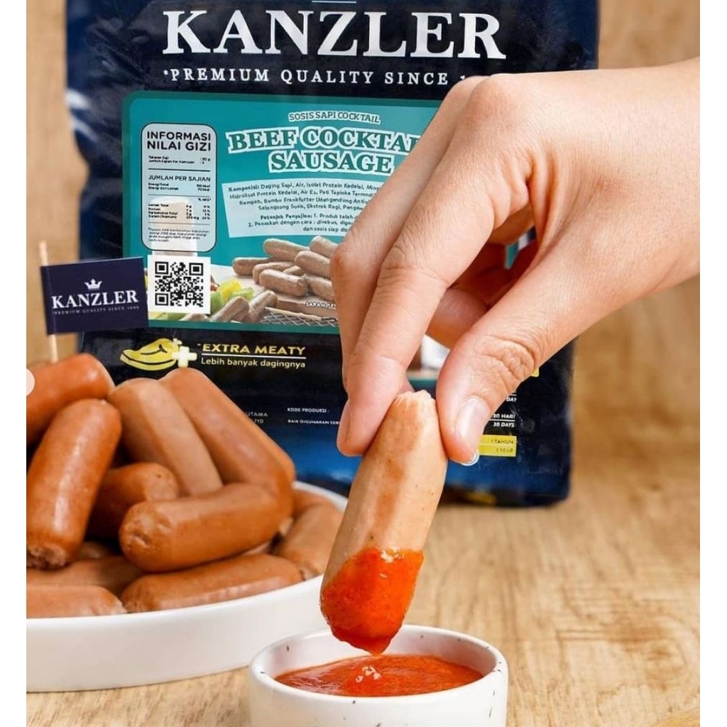 

KANZLER Sosis Sapi BEEF COCKTAIL 500GR