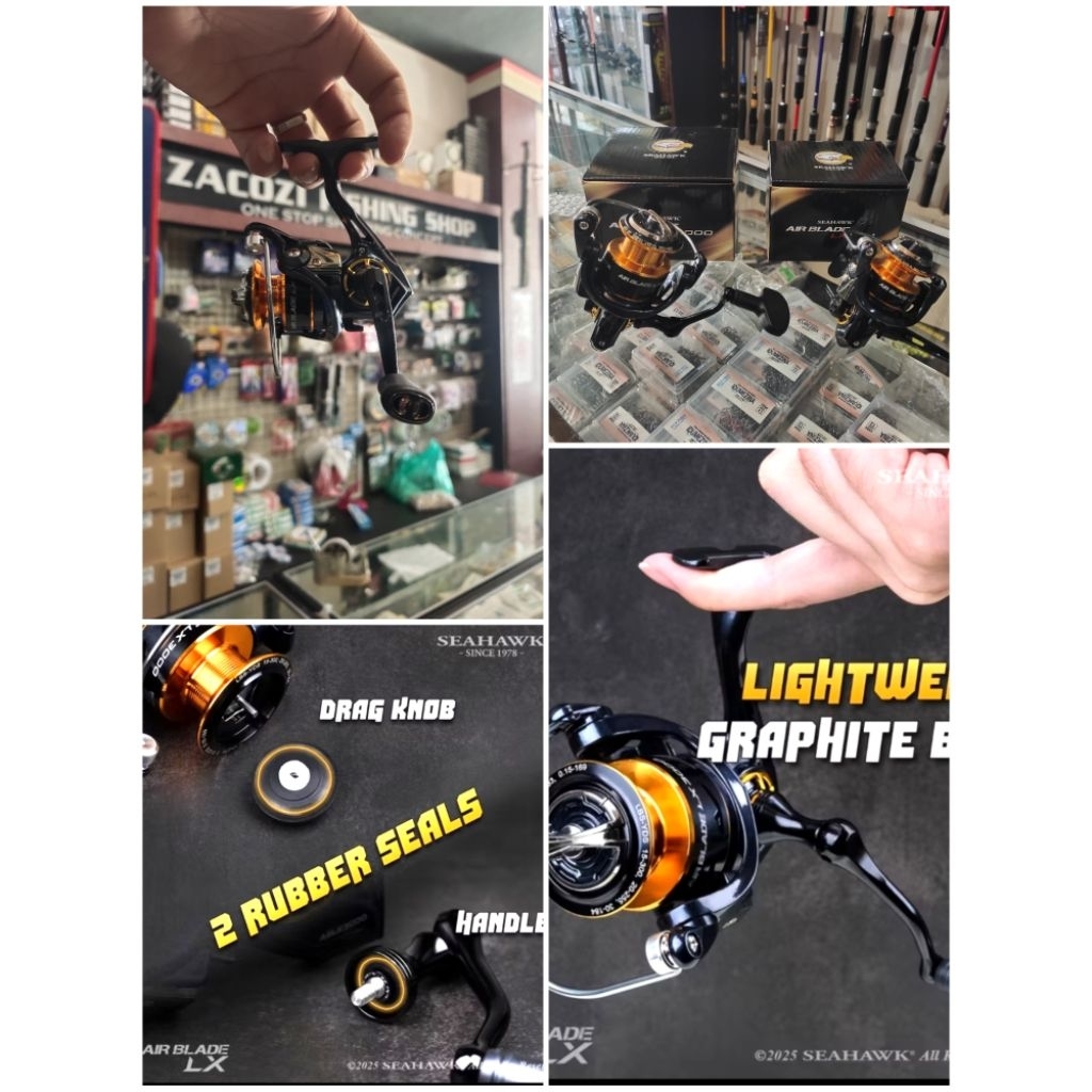 Reel Seahawk AIR BLADE LX 500/1000
