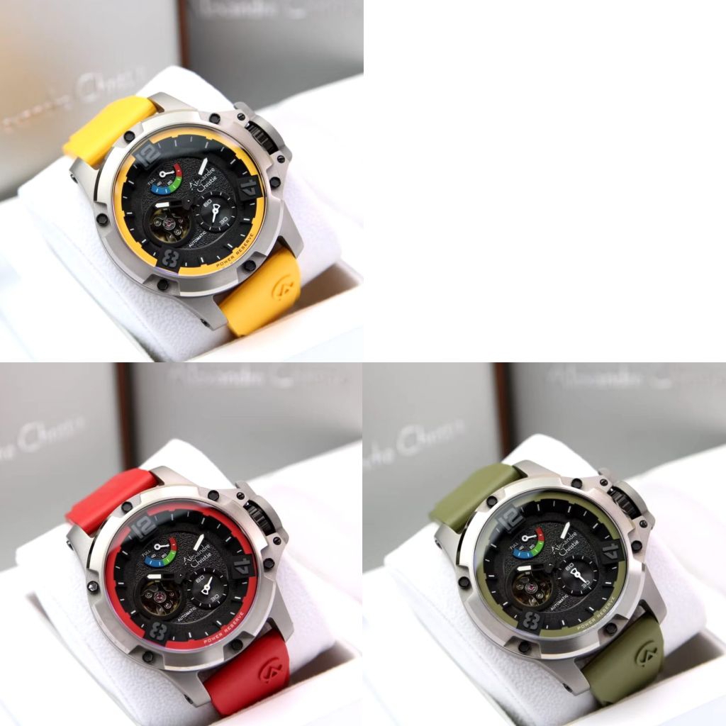 ALEXANDRE CHRISTIE AC 6295  TITANIUM AUTOMATIC LIMITED ORIGINAL