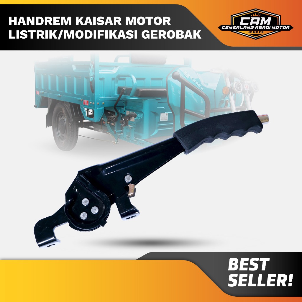Hand Rem Tangan Motor Listrik Roda 3 Kaisar Modifikasi Motor Roda 3 Handbrake  [JBR]