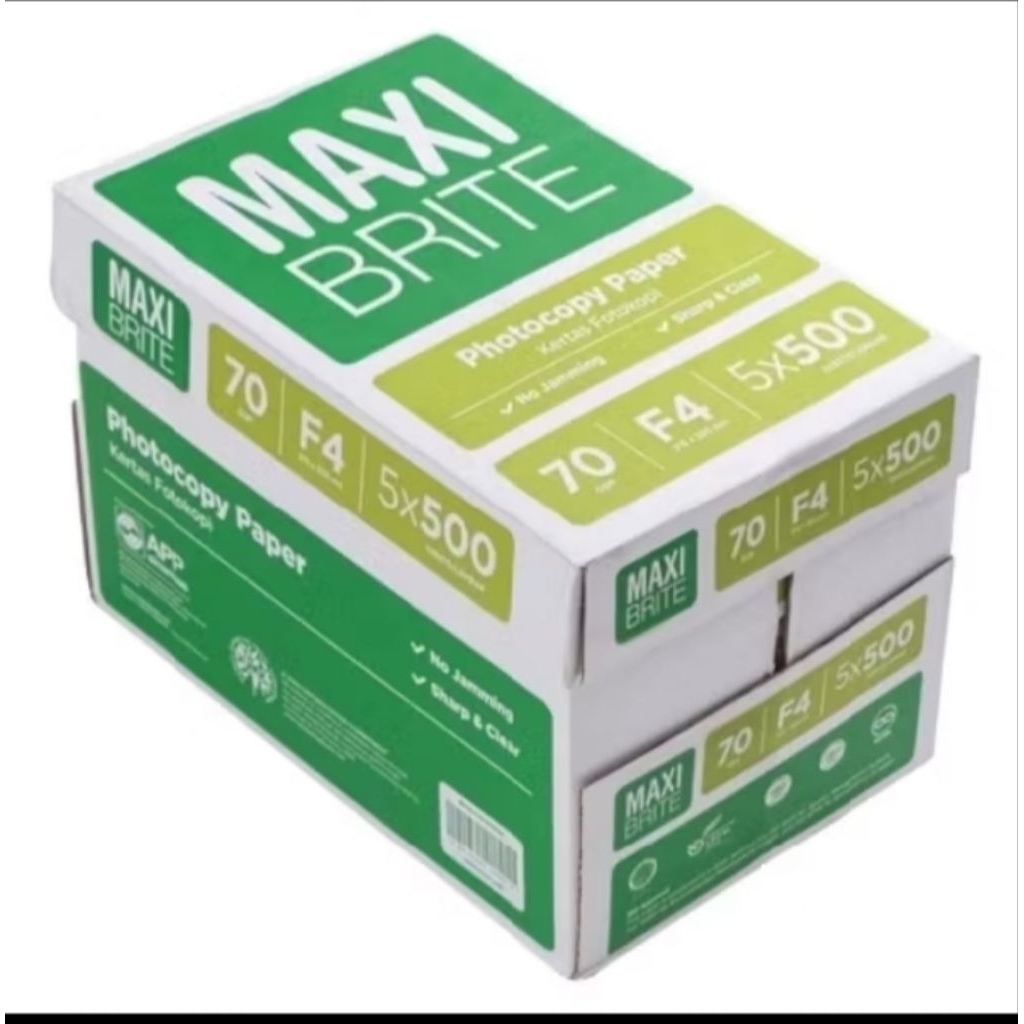 

KERTAS HVS 1BOX F4 ISI 5Rim