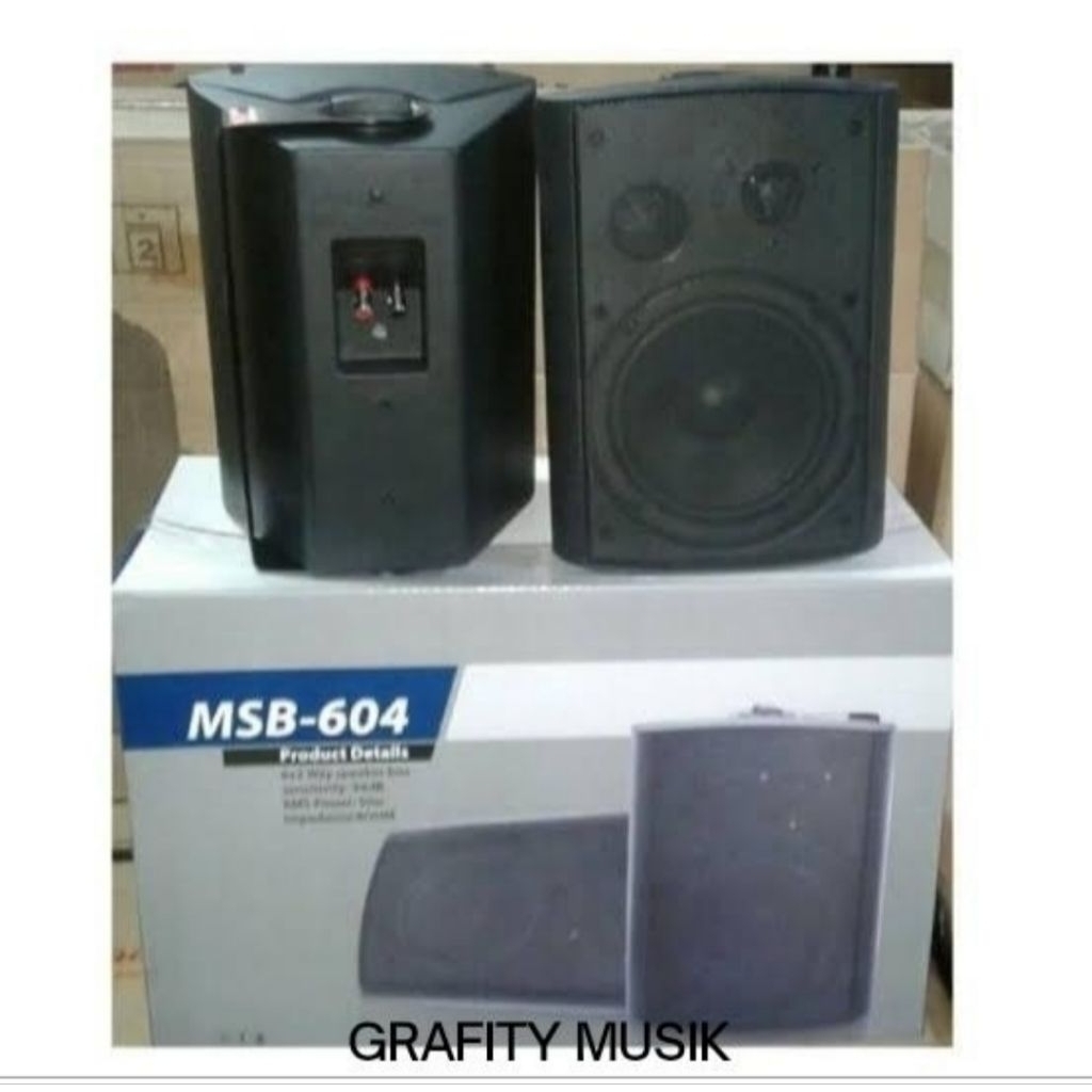 Speaker Pasif FAHRENHEIT MSB 604 Speaker FAHRENHEIT MSB604 6 INCH