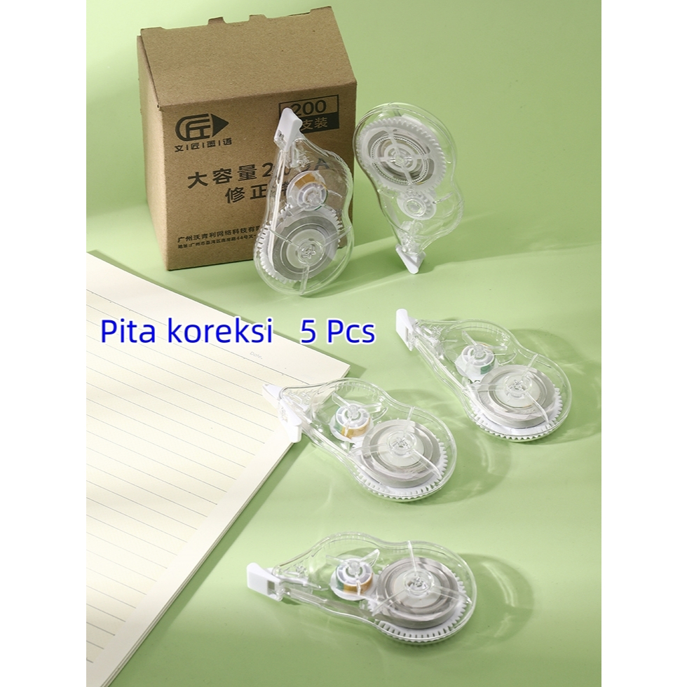 

Pita Koreksi Anak Sekolah - Tidak Berbau, Aman untuk Tugas Harian