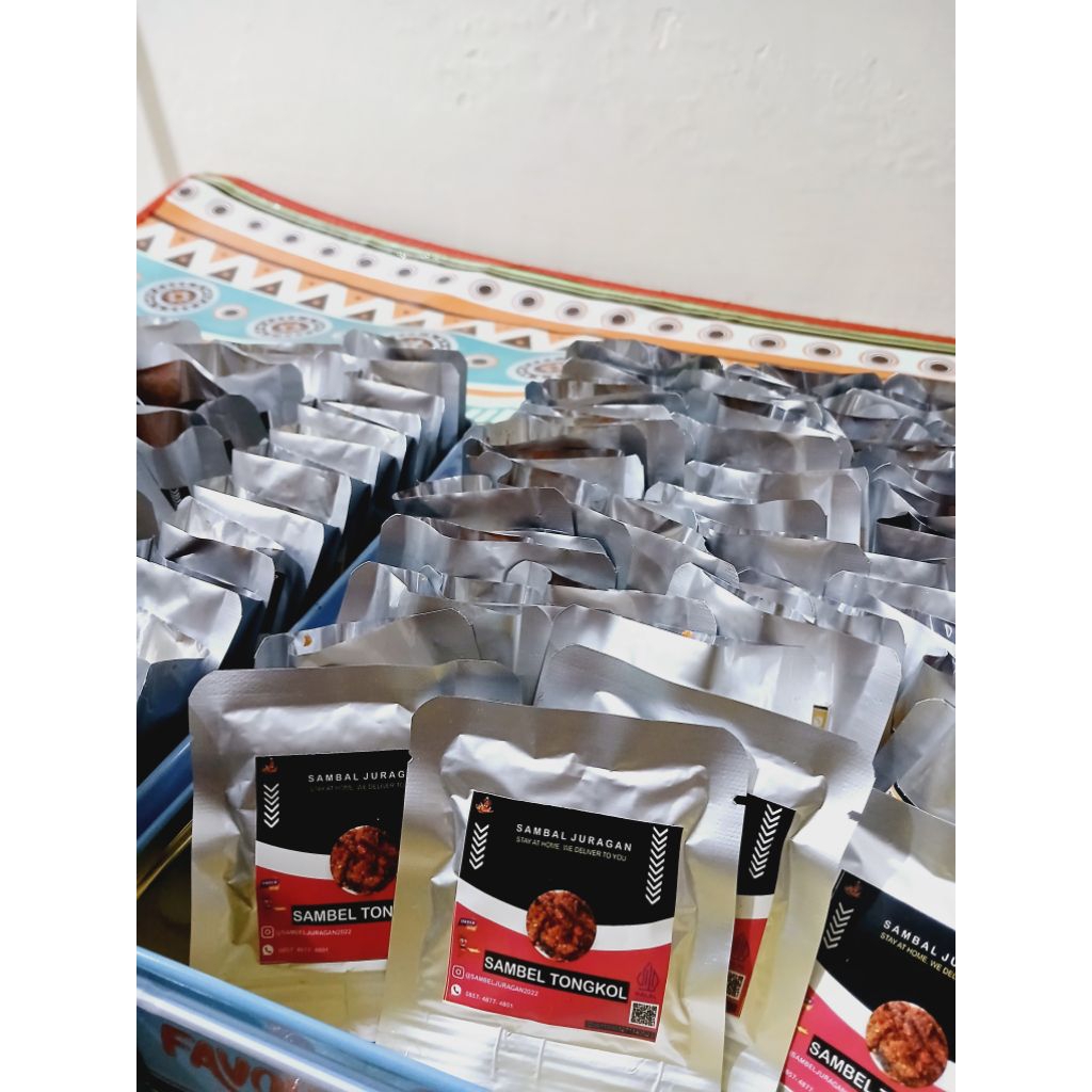 

Sambel Tongkol kemasan sachet, Sambel Juragan