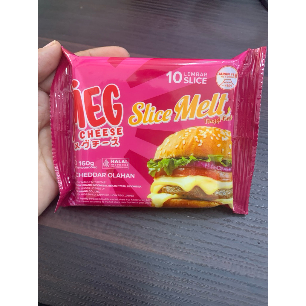 

MEG Cheddar Cheese Slice Melt 10s