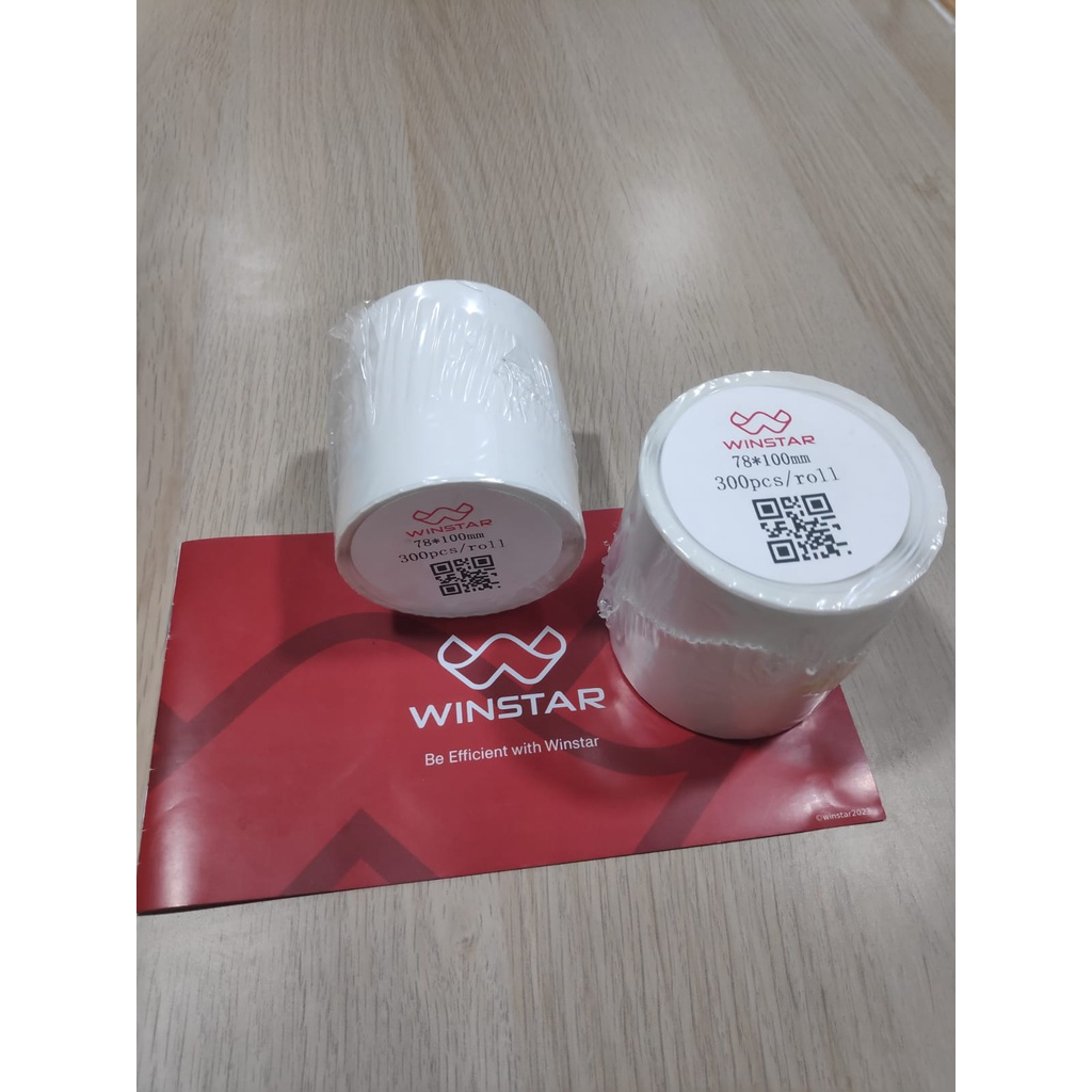 

Stiker Label Barcode Thermal 78 x 100 Label Barcode Olshop Label Pengiriman 78x100 isi 300 lembar