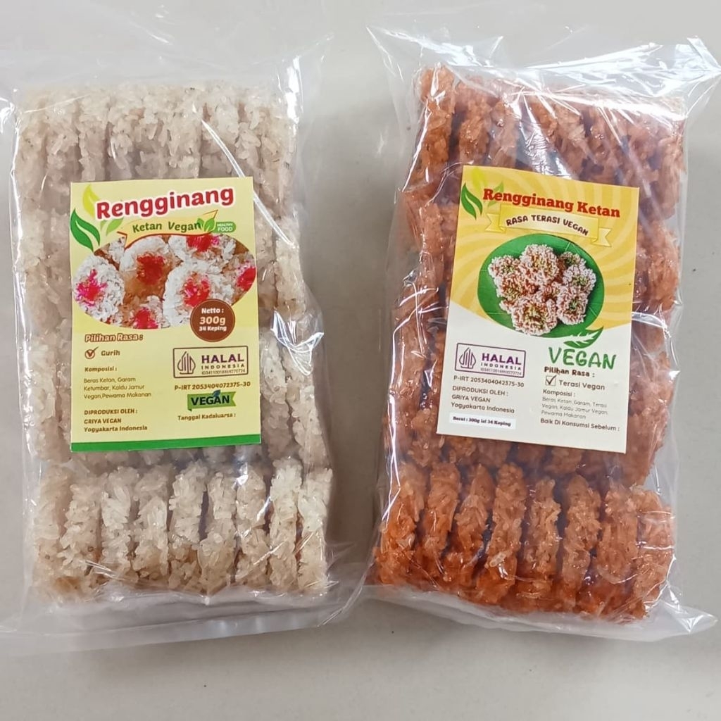 

Rengginang Ketan VEGAN isi 32 Keping