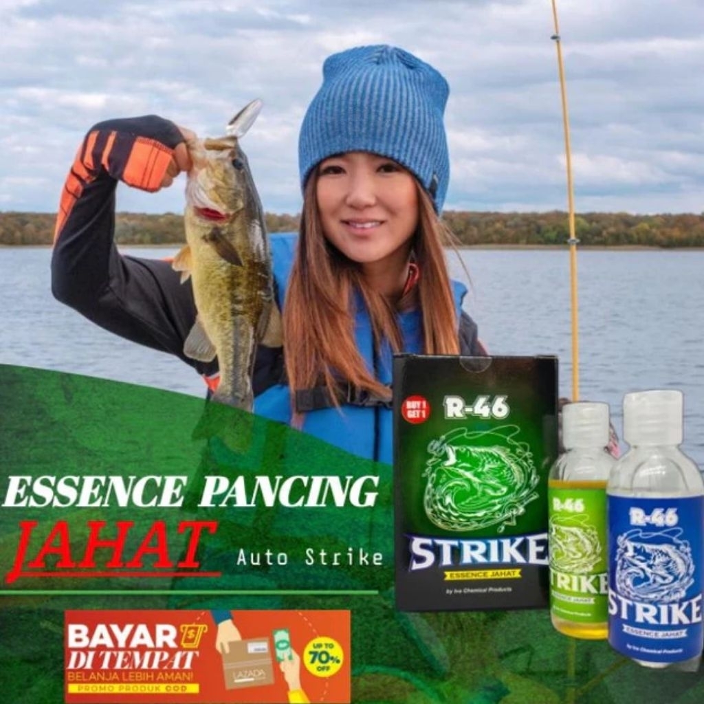 R46 Strike Essen Jahat – Ikan Mas, Lele, Gurame, Patin, Babon, Induk, Ampuh Semua Cuaca essen jahat,