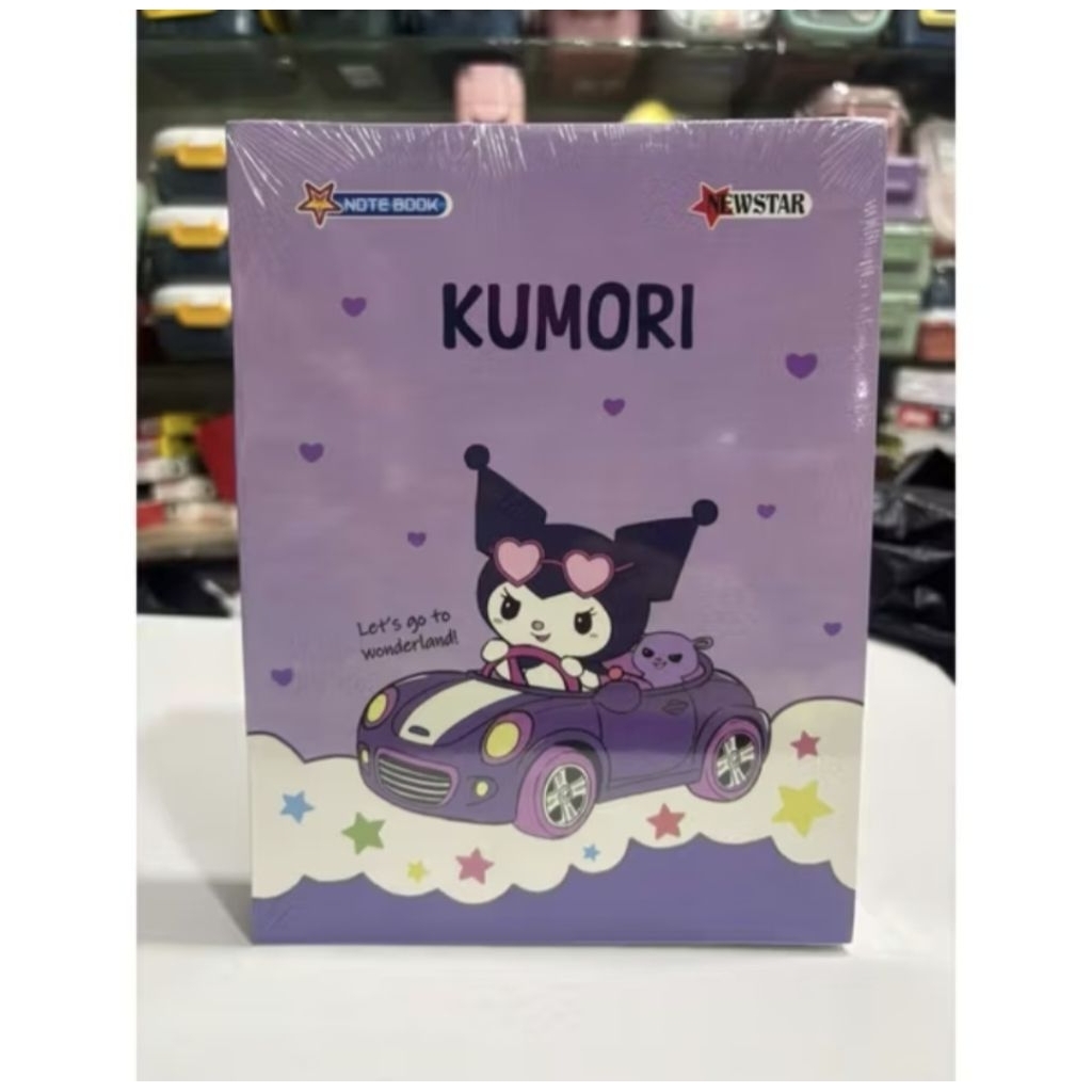 

BUKU TULIS KARAKTER KUROMIE/CINAMOROR 38 LEMBAR