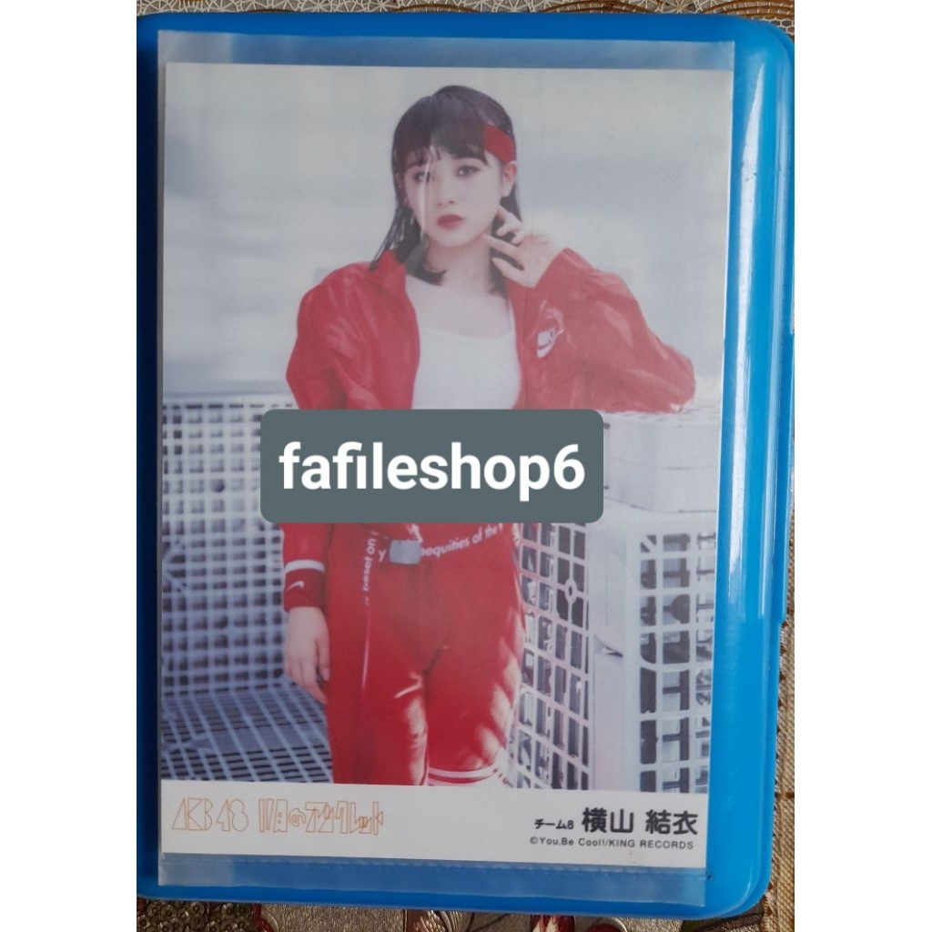 Photopack PP Photo AKB48 Yokoyama Yui Yokochan coupling 11gatsu no Anklet Yaban na Kyuuai Yumoto Ami
