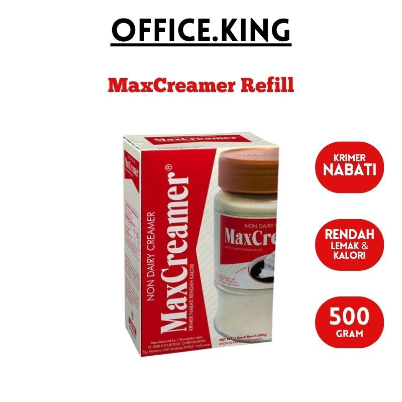 

MAX CREAMER ISI ULANG 500G REFILL KRIMER