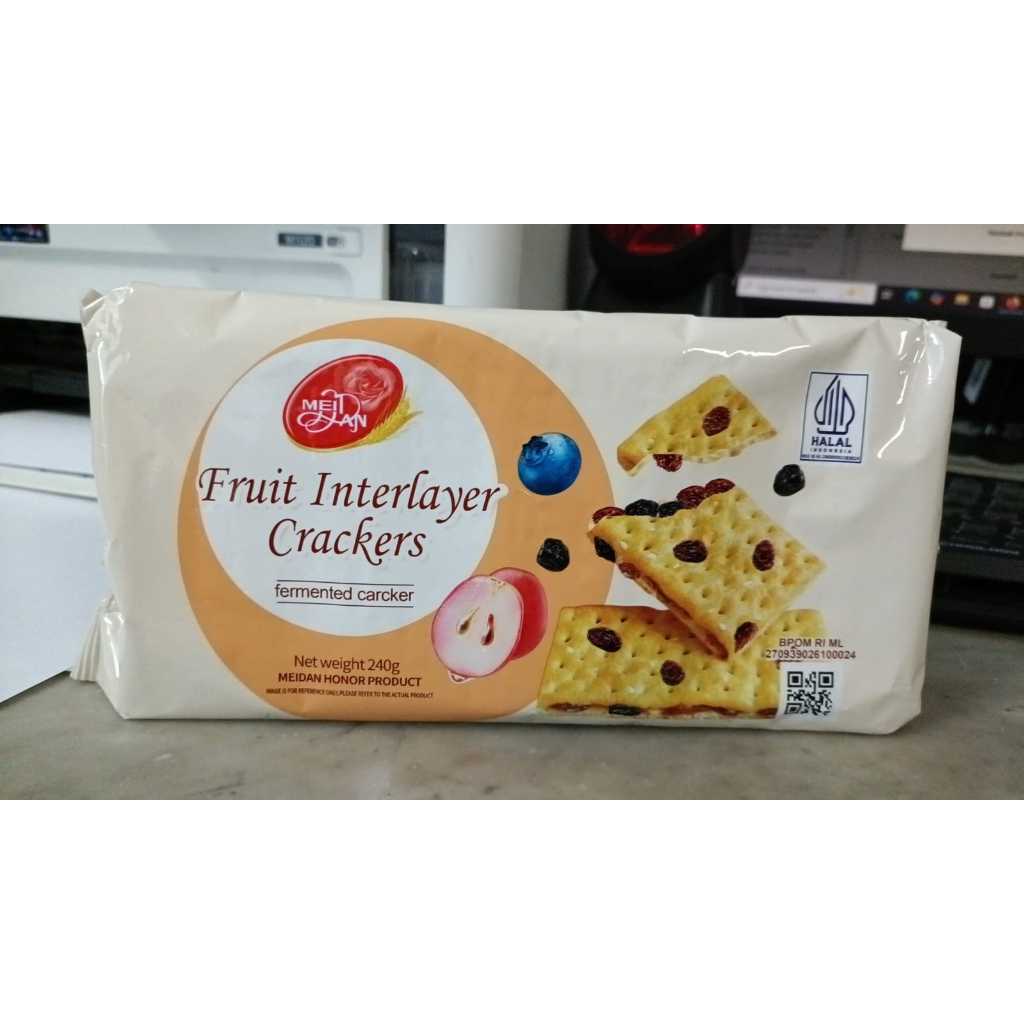 

Meidan Fruit Interlayer Creakers 240gr