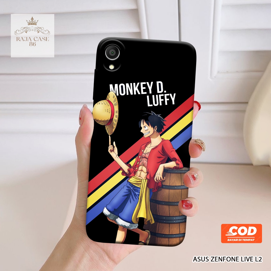 Case Asus Zenfone Live L2 - Rajacase - casing Asus Zenfone Live L2 - Motif case Anime - Pelindung ha