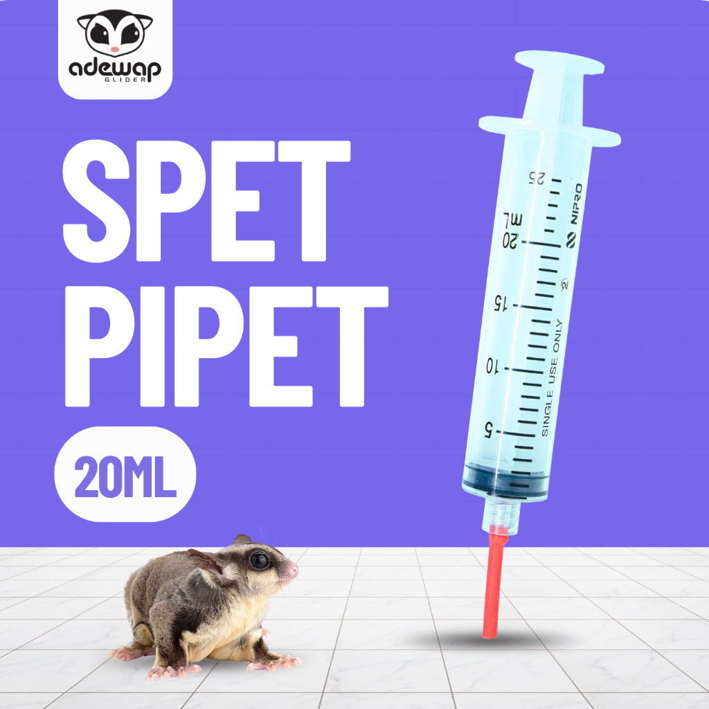 ADEWAP GLIDER Spet Alat Bantu Makan Bayi Sugar Glider