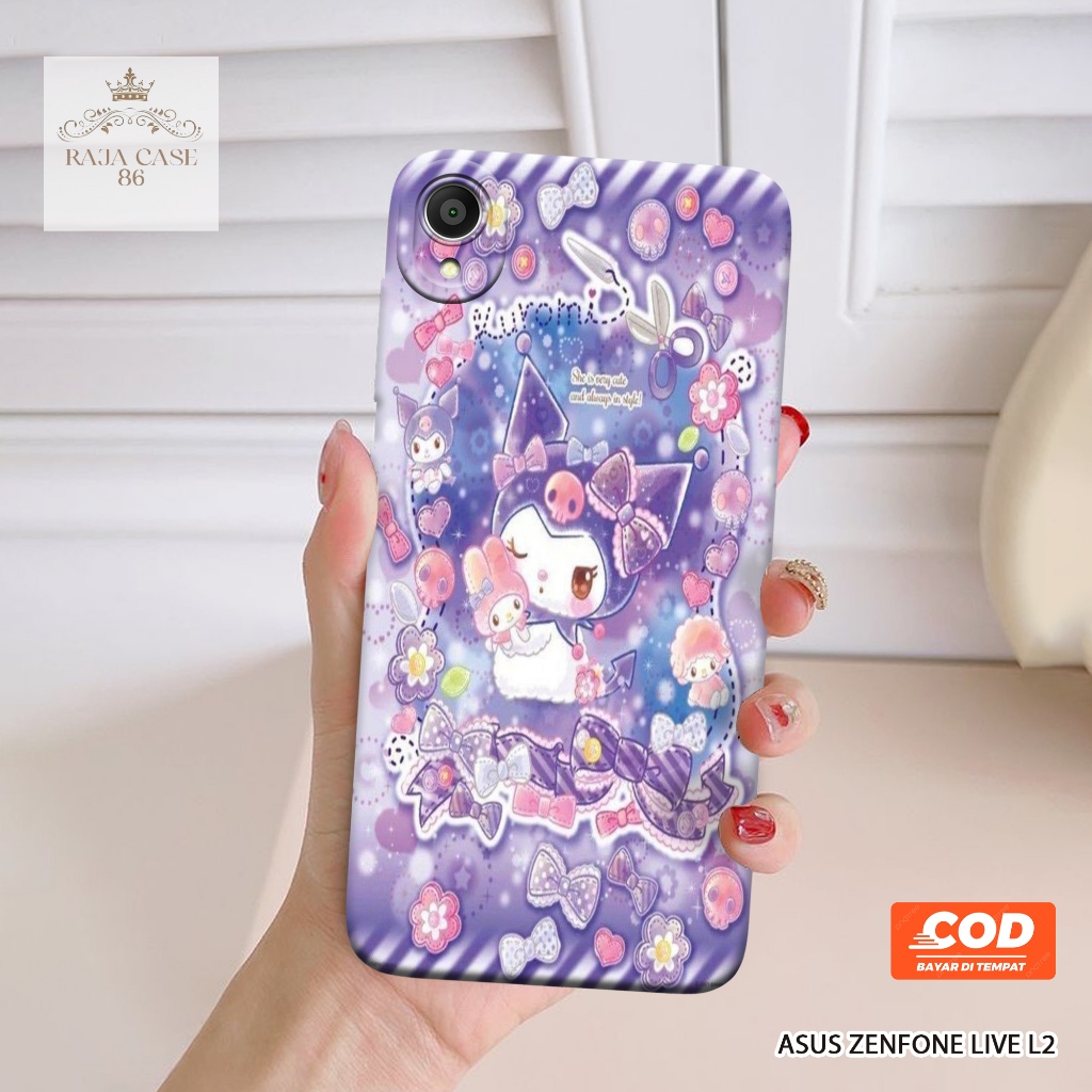 Case Asus Zenfone Live L2 - Rajacase - casing Asus Zenfone Live L2 - Motif case Lucu - Pelindung han