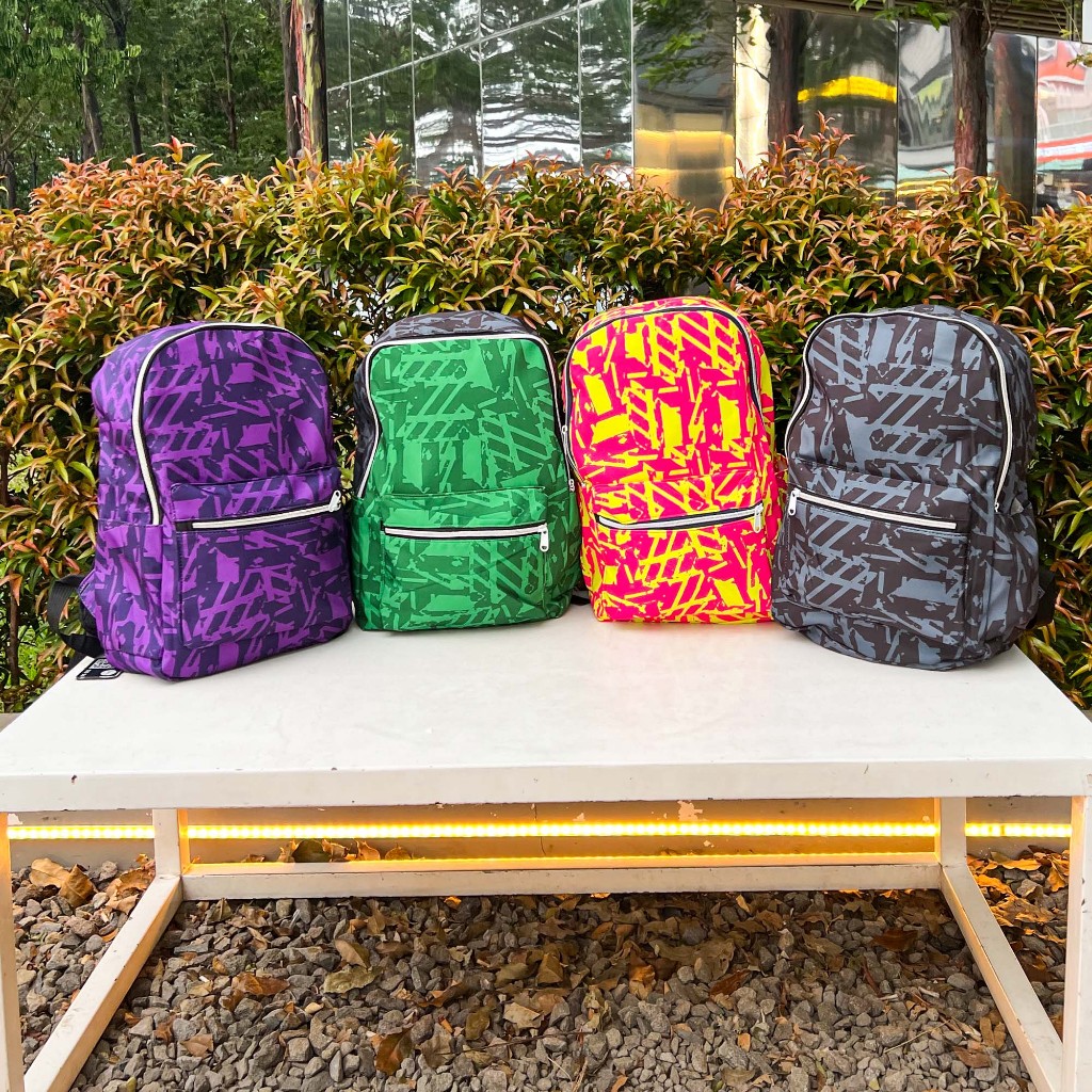 BAB521 Tas anak sekolah Ransel anak perempuan dan laki laki backpack tas gemblok tas punggung army