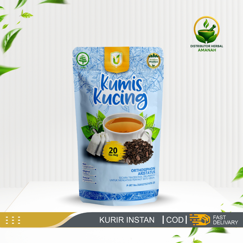 

Teh Celup Kumis Kucing Herbal Batu Ginjal Lancar Kemih Original