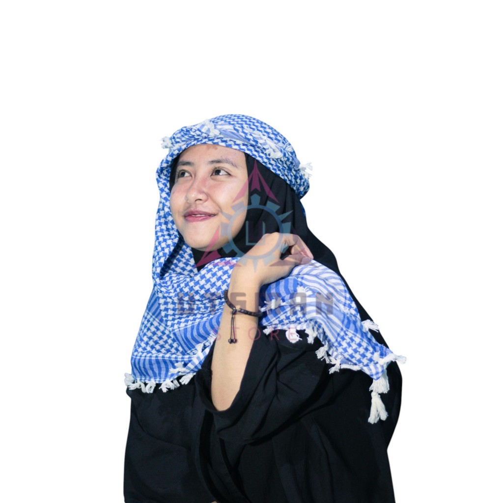 Sorban Segi Empat Premium Sorban Bahan Polyester