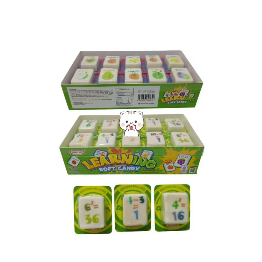 

SWEET ME PERMEN LUNAK LEARNING SOFT CANDY ISI 30