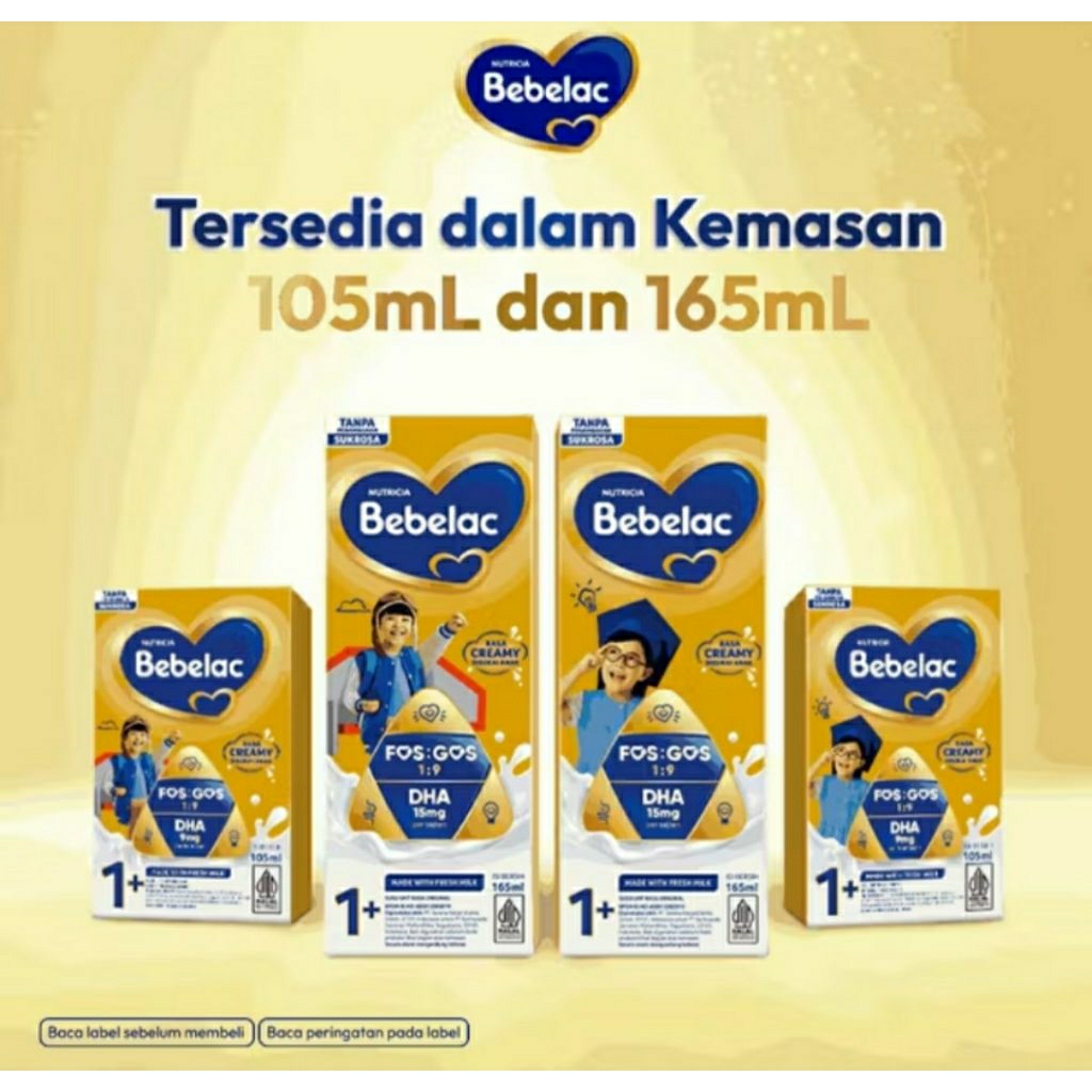 

Bebelac Susu Formula Cair Rasa Plain Kotak 105 ml