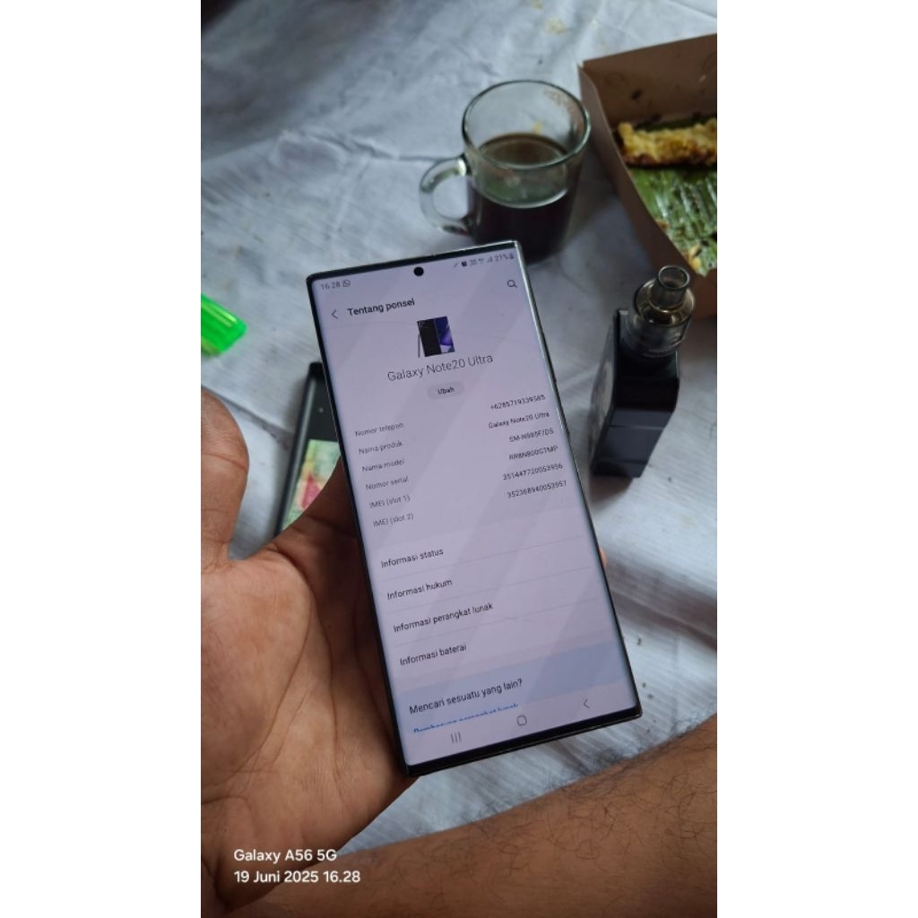 samsung note 20 ultra 8/256gb sein