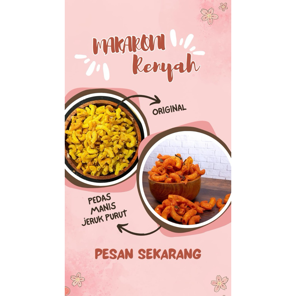 

Makaroni Cikruh Pedas Daun Jeruk & Original