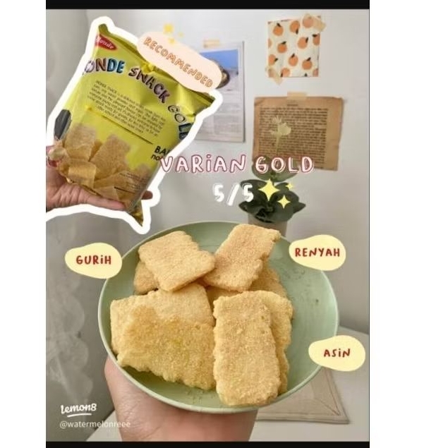 

monde Snack gold 27g / isi 15 pcs