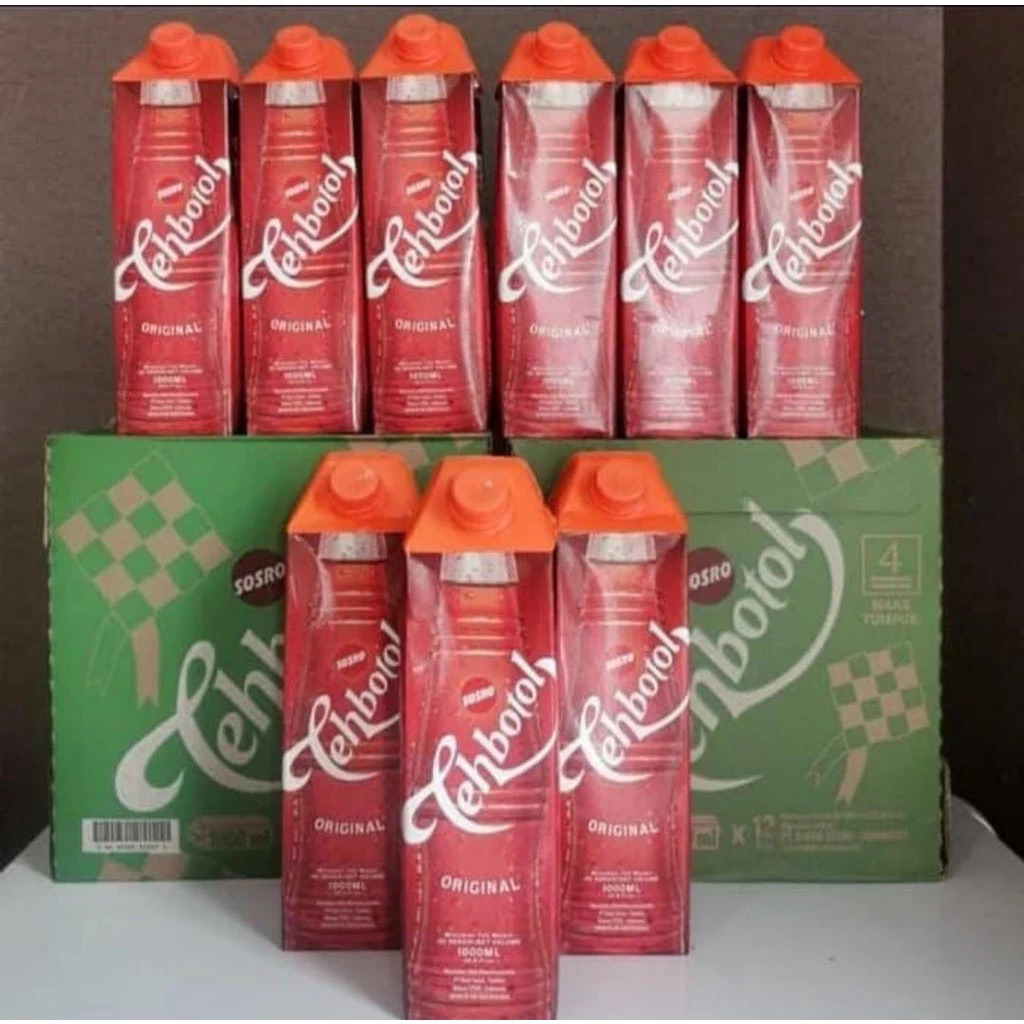 

TEH BOTOL SOSRO SATU LITER isi 12pcs/kirim instan/gojek/grab/ teh botol sosro/teh botol buat lebaran