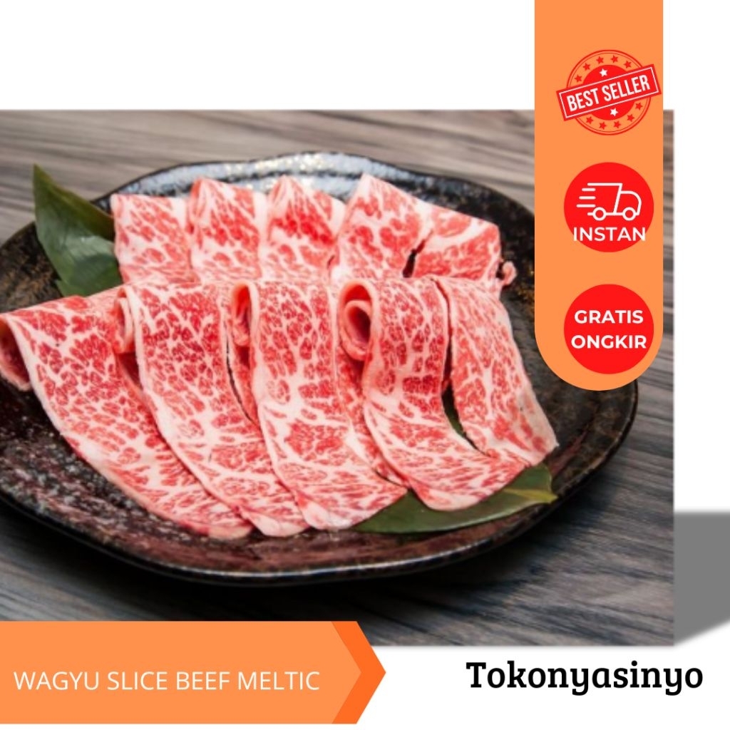 

WAGYU SLICE BEEF 500GRM MELTIQUE LOCAL BEEF