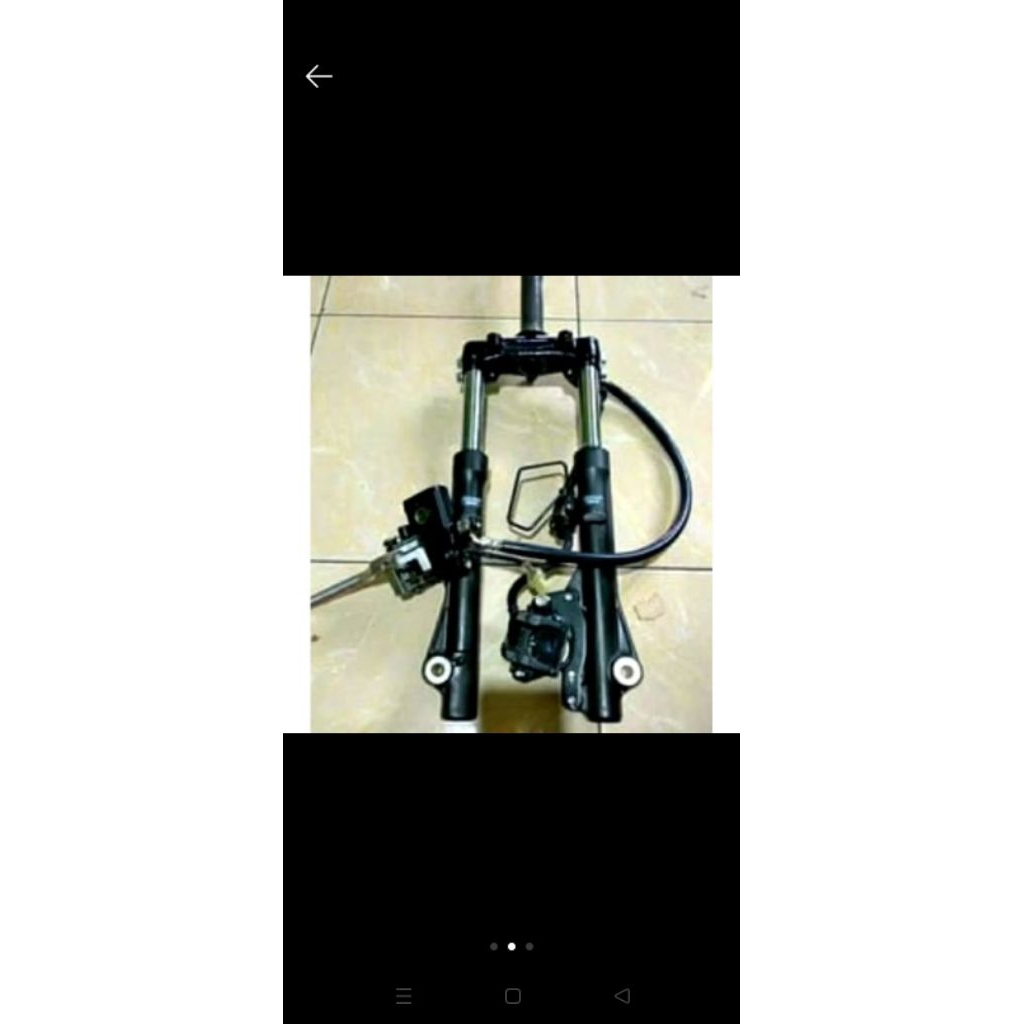 sokbreker depan 1set Honda beat fi Scoopy fi original cabutan