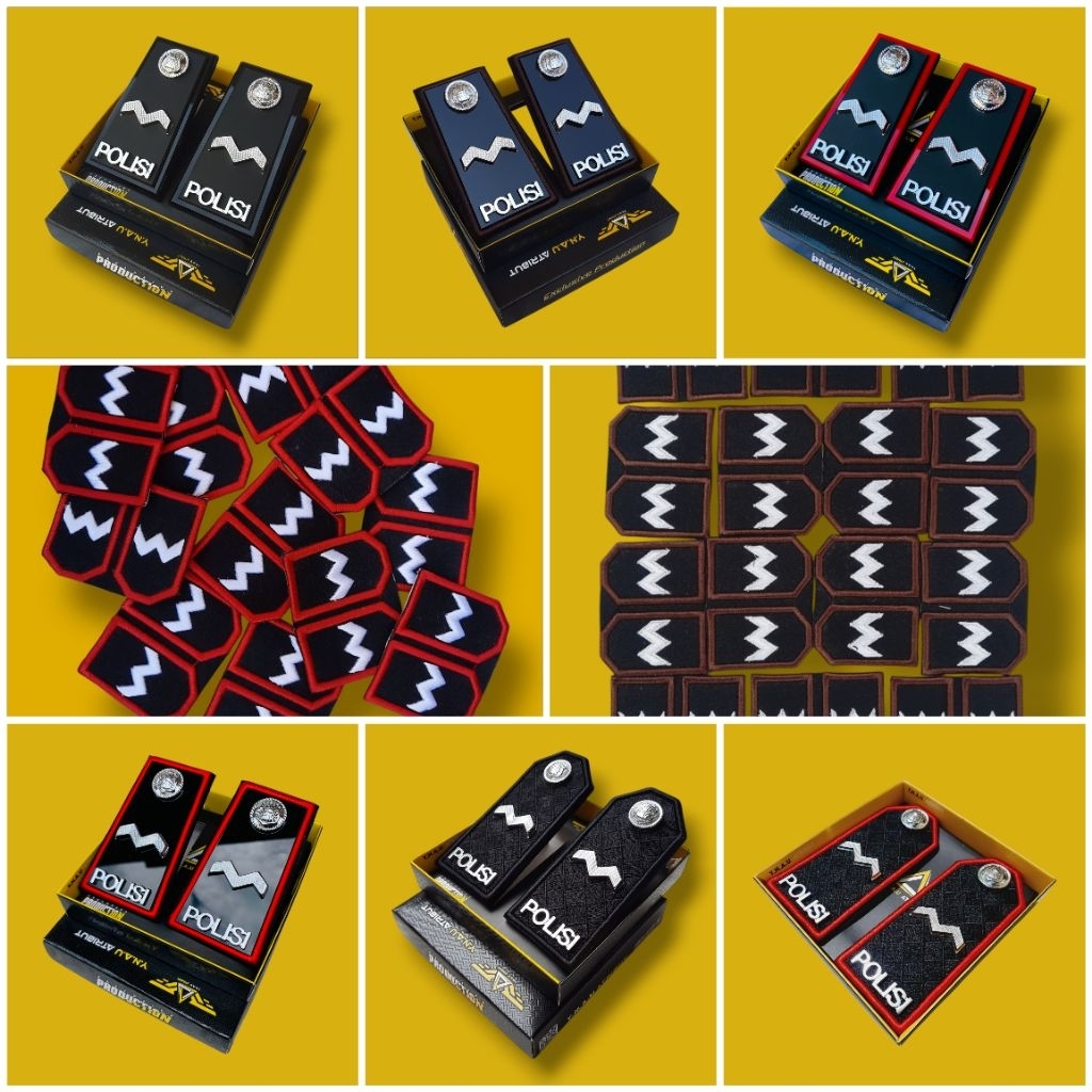 PANGKAT PDH/PDU/PDL AIPDA POLRI FULL MIKA EXCLUSIVE