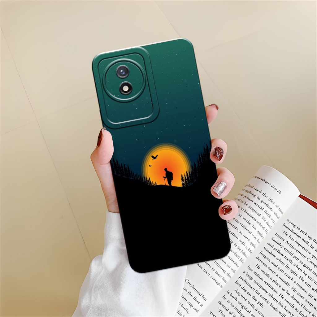 Case Vivo Y02 / Y02T Terbaru - Leviora Case - Fashion Case Bulan - Softcase  Vivo Y02 / Y02T - Case 