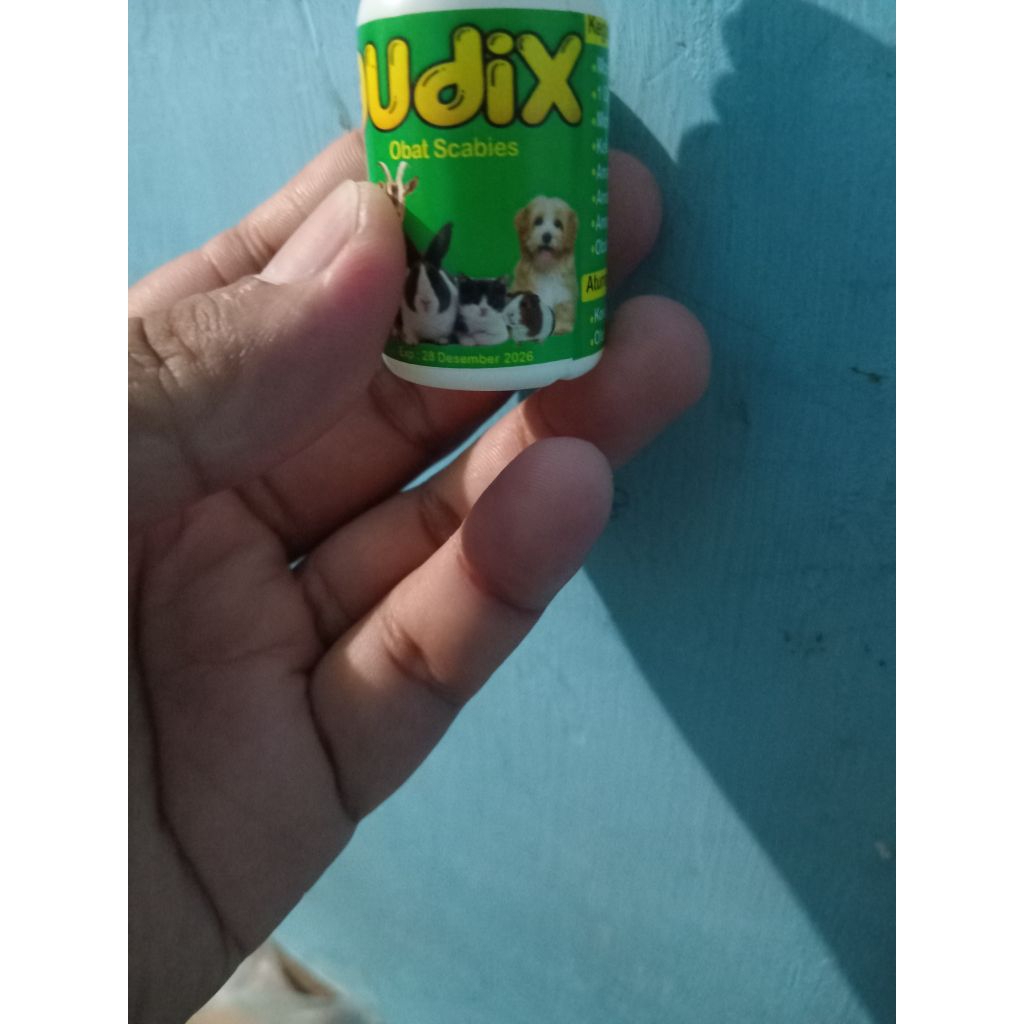 Obat Gudik kelinci kucing hamster kambing anjing marmut landak