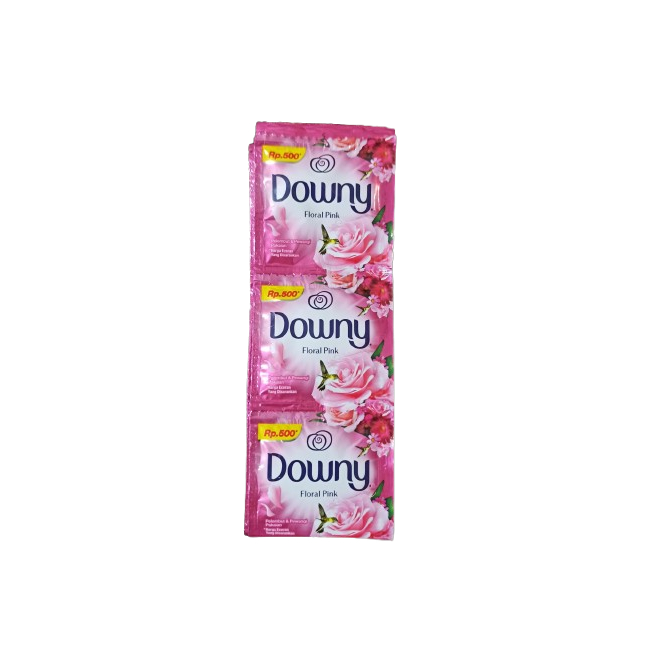 DOWNY SACHET NEW @500 X 12 SACHET - Floral Pink 500 - Pharma Mart
