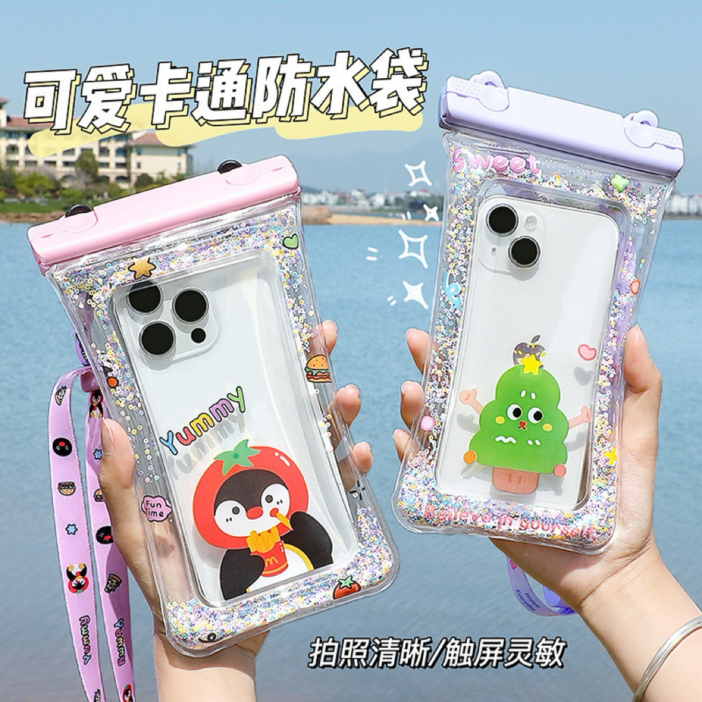 Case Hp Waterproof Anti Air Casing Handphone Transparan Murah Casing Kalung Hp