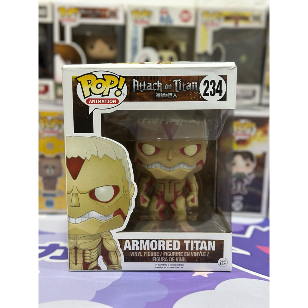 Armored titan funko pop 6 inch vaulted