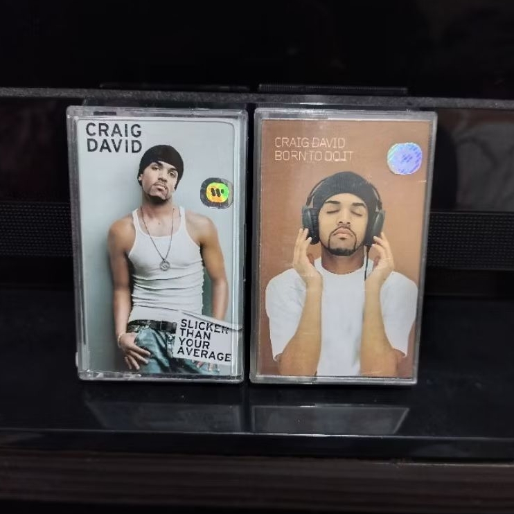 kaset tape pita original Craig david slicker than your average born to do it
