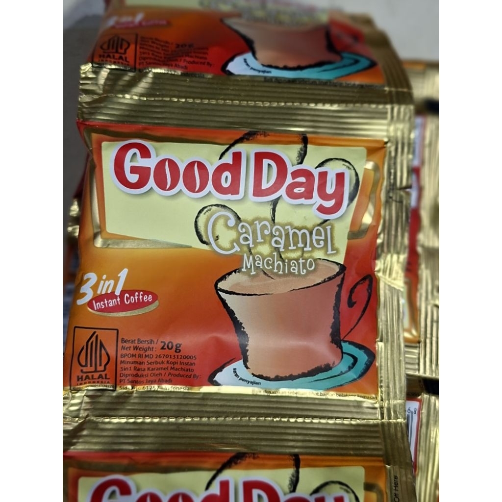 

Kopi goodday caramel machiato/goodday kopi caramel machiato