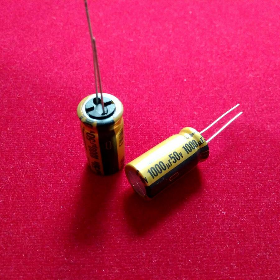 Nichicon Electrolytic Capacitors 1000uF 25V / 1000uF 35V / 1000uF 50V /1000uF 63V FW Series 85C