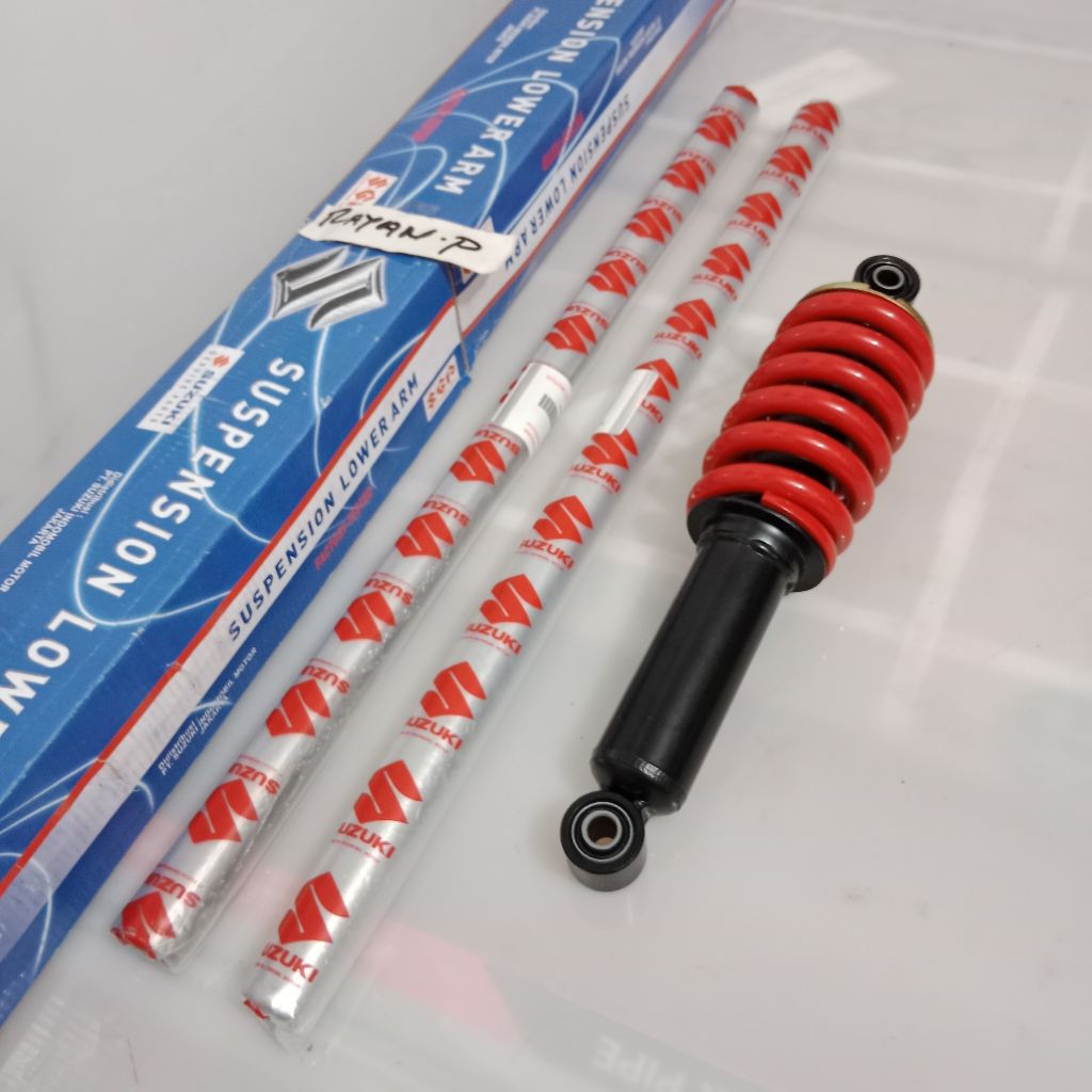 AS SHOCK DEPAN+BELAKANG SATRIA FU 150 SATRIA F 150 FI SEPASANG KANAN KIRI ORIGINAL