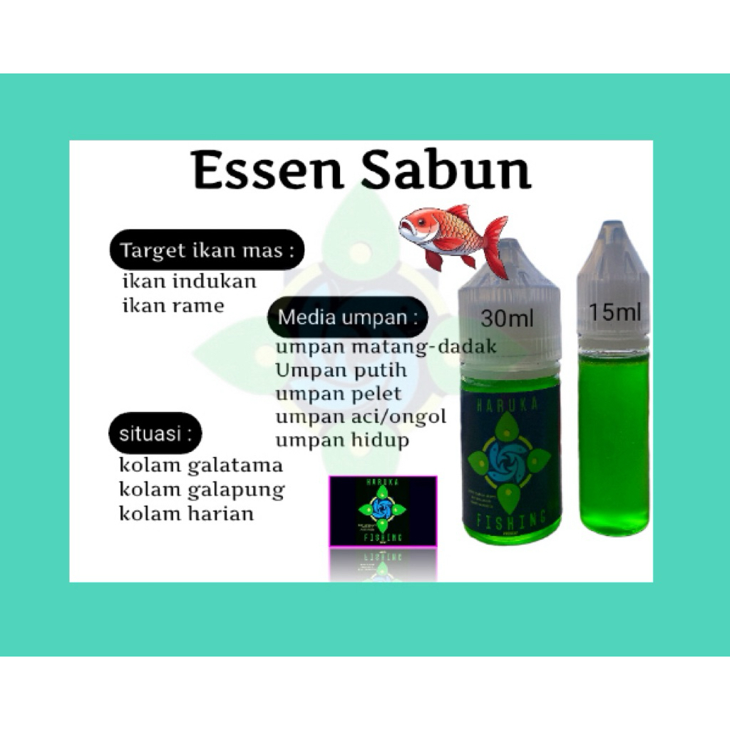 essen aroma sabun untuk ikan mas