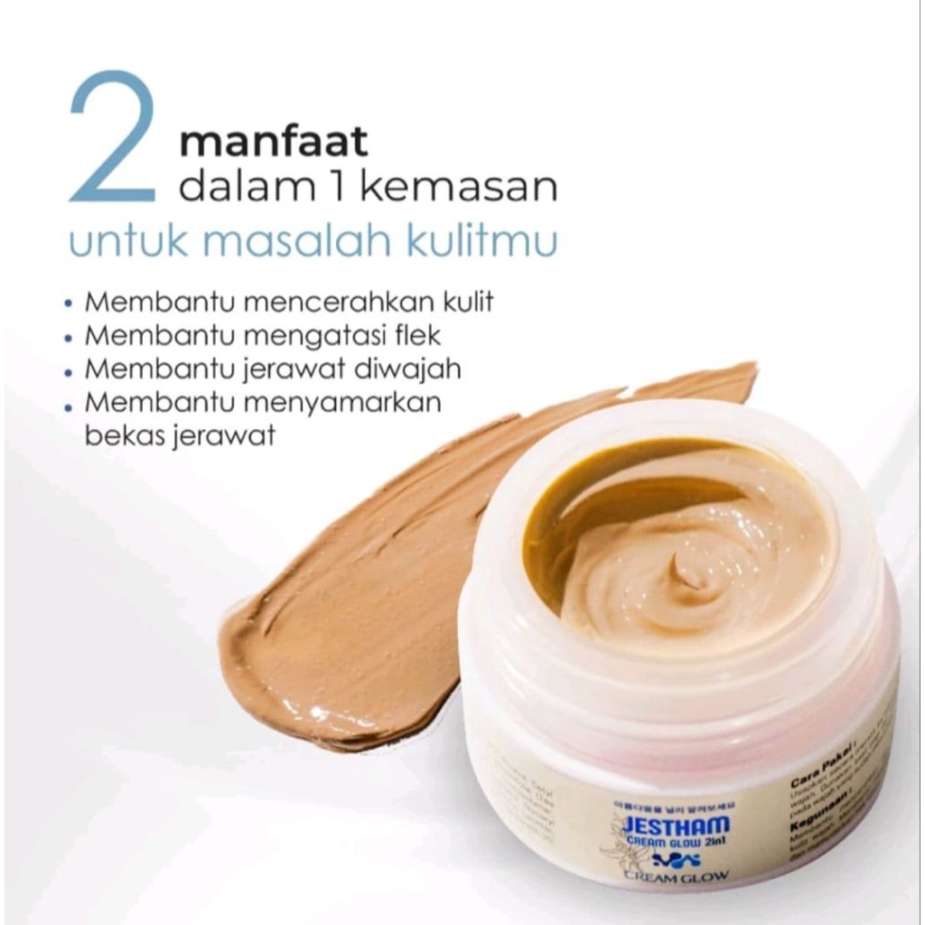 JESTHAM CREAM GLOW || BRIGHTENING CREAM JESTHAM