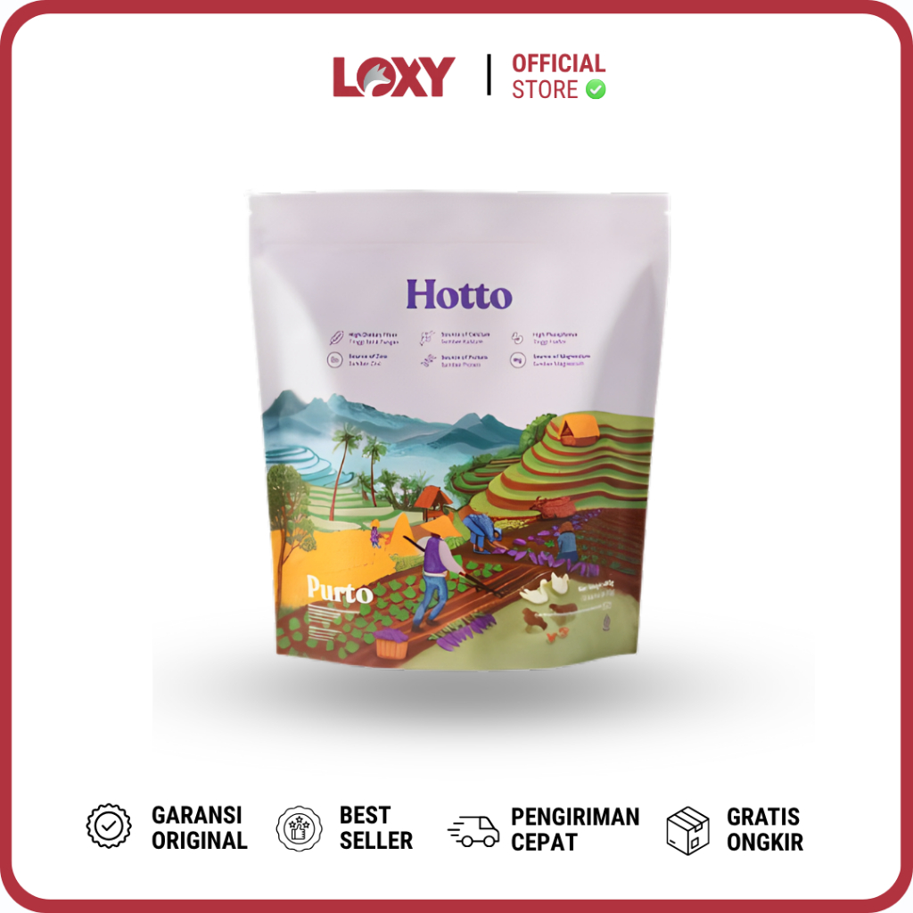 

Hotto Purto Multigrain with Purple Potato 1 Pouch