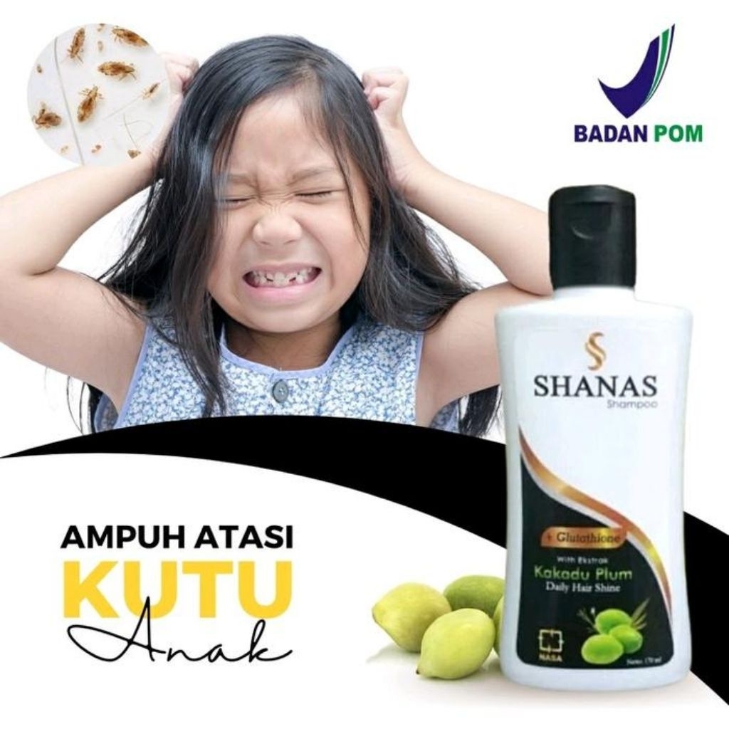 Shanas Shampoo Basmi Kutu Ketombe Membandel