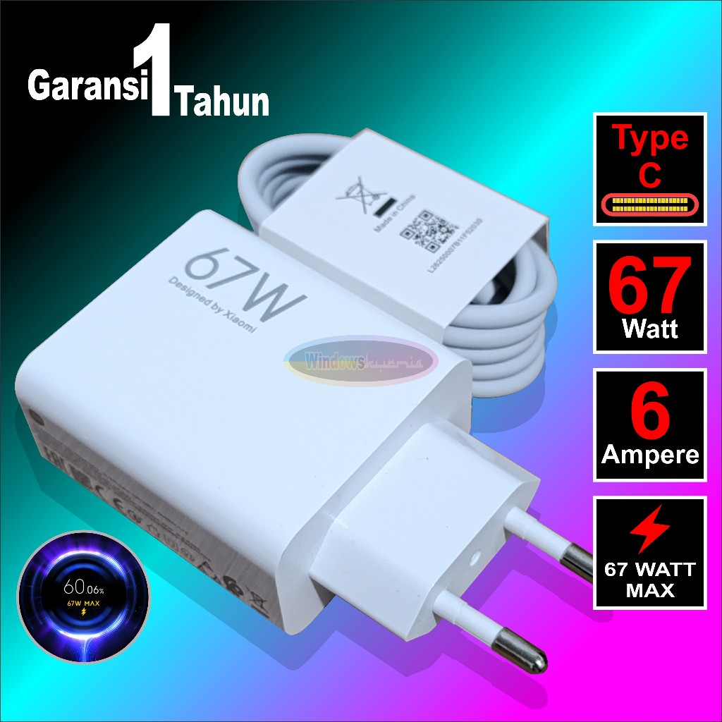 Charger XIAOMI 67 Watt MAX TURBO CHARGE Desimal Tampil 11T 12 12 Lite 11 Ultra Pco F4 M6 pro Pco X3 
