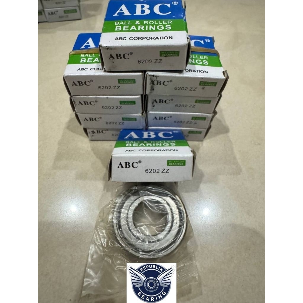 lahar 6202 zz / bearing / laher / laker 6202 zz ABC original