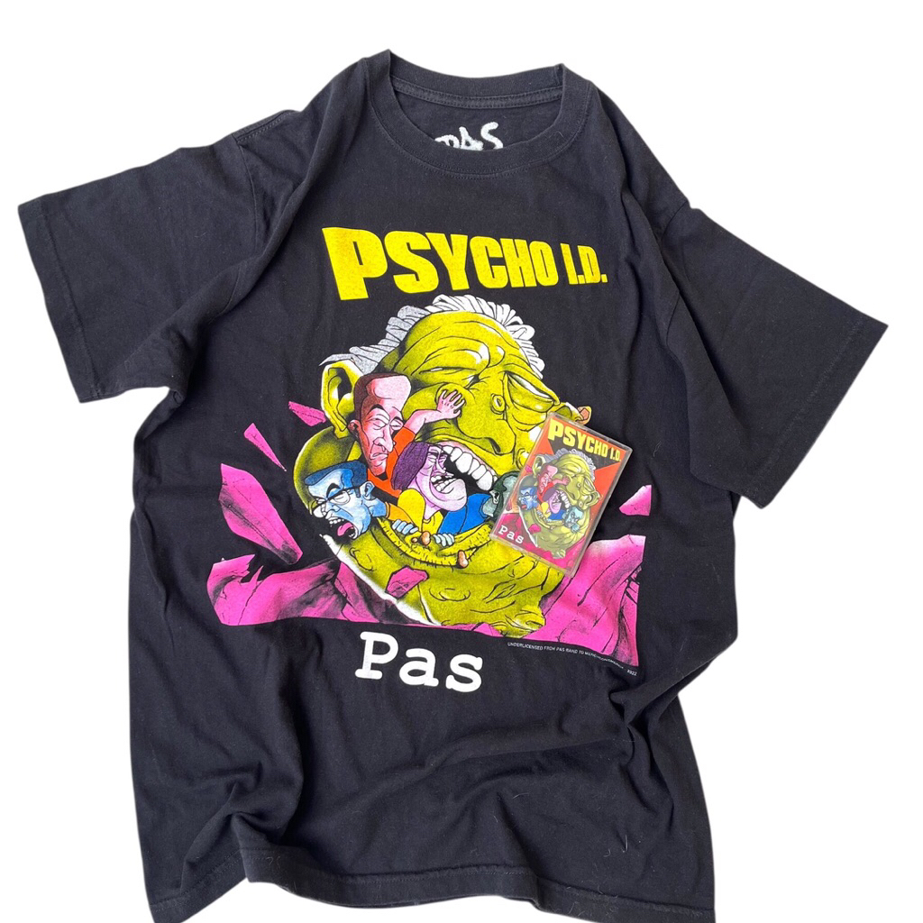 Kaos PAS Band Psycho I.D (tanpa kaset)