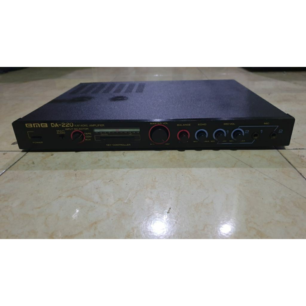 power amplifier karaoke rumahan bmb da 220 vintage made in japan second bekas jamin normal siap paka
