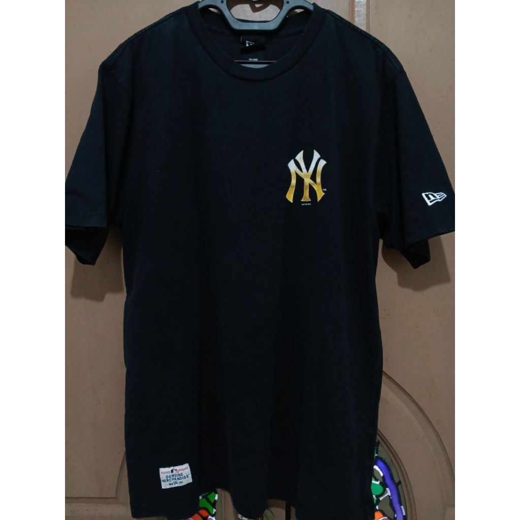 t shirt new era x mlb NY original second